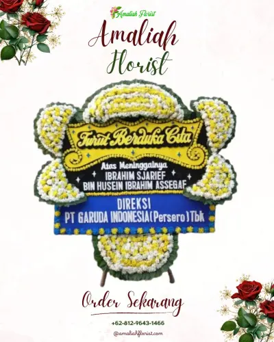 Papan Bunga Duka di Beji